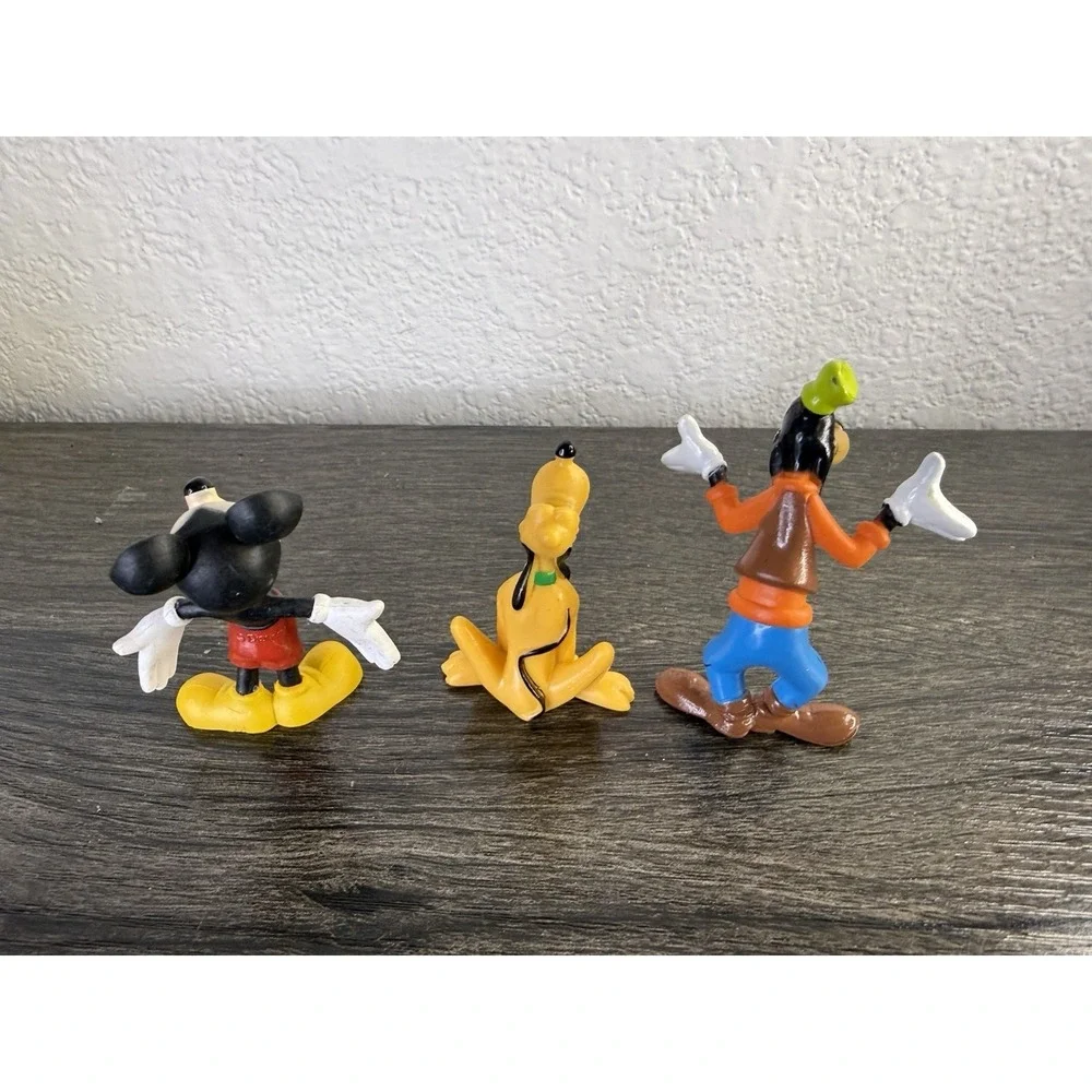 Vintage Disney PVC Figure Collectible Toy Cake Topper Lot Of 10